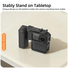 Empuñadura ergonómica integrada para fotogra...
