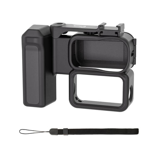 Empuñadura ergonómica integrada para fotogra...