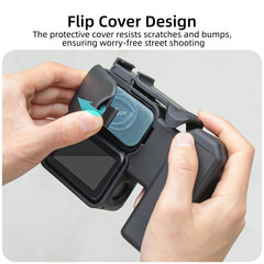 Empuñadura ergonómica integrada para fotogra...