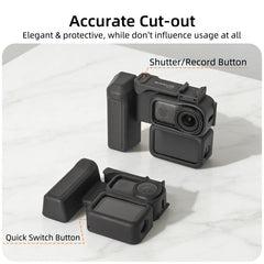 Empuñadura ergonómica integrada para fotogra...