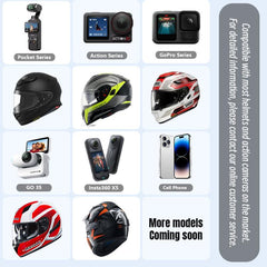 Clip de montaje para mentón de casco STARTRC...