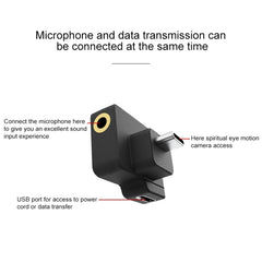 Adaptador de audio de carga C-AC-003 para DJI Osmo Action