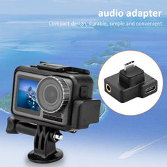 Adaptador de audio de carga C-AC-003 para DJI Osmo Action