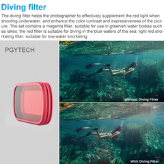 PGYTECH P-18C-016 Filtro de snorkel rojo cla...