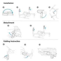 PGYTECH Soporte de Extensiones de Tren de Aterrizaje para DJI Mavic Mini