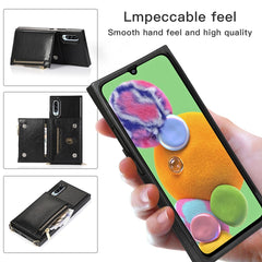 Funda cuadrada con cremallera para billetera...
