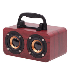 Altavoces de subwoofer retro portátiles Blue...