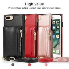 Funda cuadrada con cremallera para billetera...