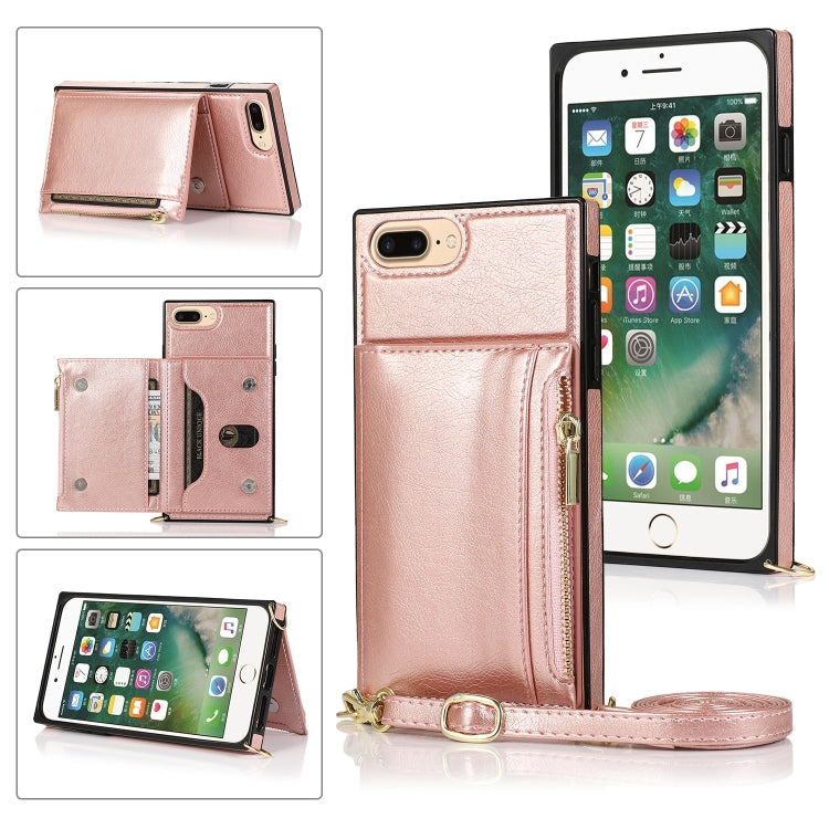 Funda cuadrada con cremallera para billetera...