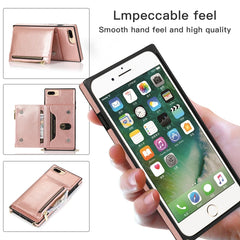 Funda cuadrada con cremallera para billetera...