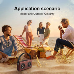 D10 Bluetooth 4.2 Altavoz Bluetooth de mano ...