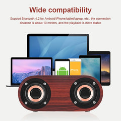 Q8 Bluetooth 4.2 Altavoz Bluetooth de cuerno...