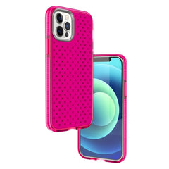 Funda protectora de TPU con textura de rejil...
