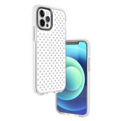 Funda protectora de TPU con textura de rejil...