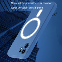 Estuche Magsafe de silicona de cobertura com...