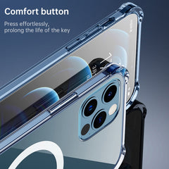 Estuche protector Magsafe de PC + TPU transp...