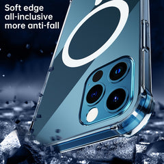 Estuche protector Magsafe de PC + TPU transp...
