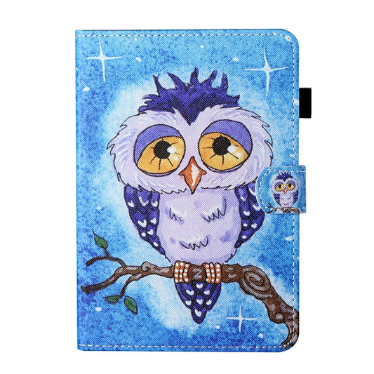 Estuche de cuero con tapa horizontal con cos...