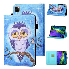 Estuche de cuero con tapa horizontal con cos...