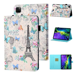 Estuche de cuero con tapa horizontal con cos...