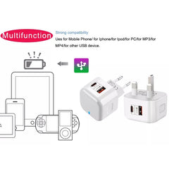 Adaptador de corriente de cargador de viaje ...