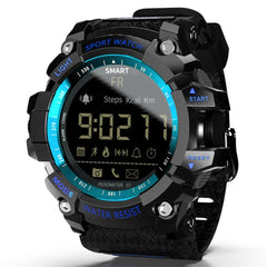 Lokmat MK16 Pantalla LCD 50m Reloj inteligente resistente al agua