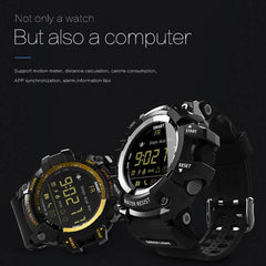 Lokmat MK16 Pantalla LCD 50m Reloj inteligente resistente al agua
