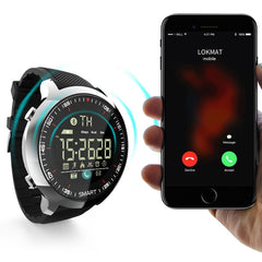 Lokmat MK18 Reloj inteligente resistente al agua con pantalla circular de 1,1 pulgadas