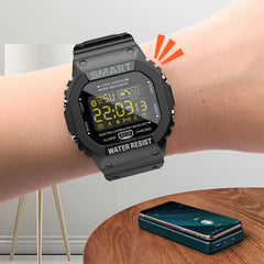 Lokmat MK22 Reloj inteligente con pantalla LCD FSTN de 1,21 pulgadas