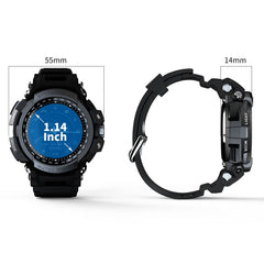 Lokmat MK28 Reloj inteligente con pantalla FSTN de 1,4 pulgadas