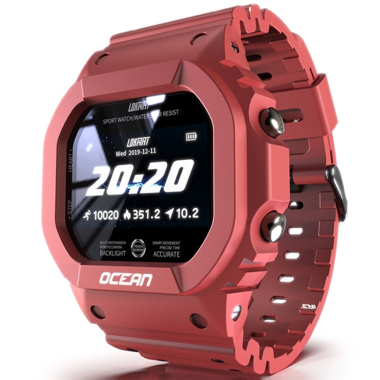 Lokmat OCEAN Reloj inteligente con pantalla táctil TFT de 1,14 pulgadas