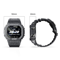 Lokmat OCEAN Reloj inteligente con pantalla táctil TFT de 1,14 pulgadas