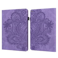Patrón en relieve de pavo real TPU + PU Estu...