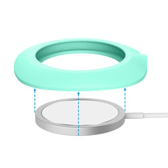 Funda protectora de silicona para cargador inalámbrico Magsafe