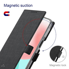 Funda con tapa horizontal con hebilla magnét...