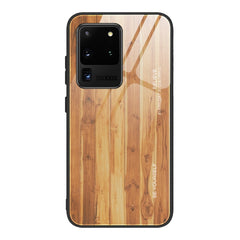 Estuche protector de vidrio de grano de made...