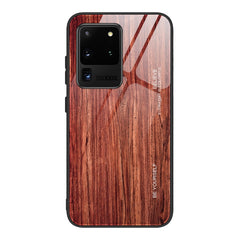 Estuche protector de vidrio de grano de made...