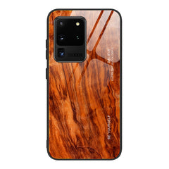 Estuche protector de vidrio de grano de made...