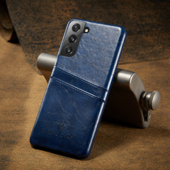 Funda trasera de cuero con textura de cera d...