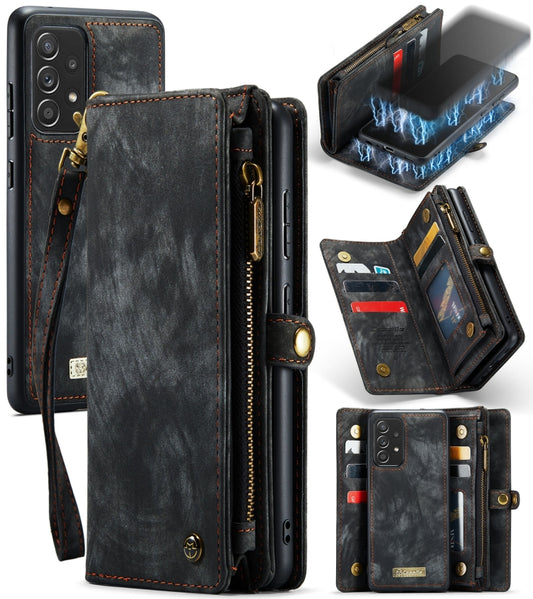 CaseMe Estuche de cuero con tapa horizontal ...