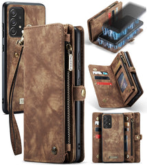 CaseMe Estuche de cuero con tapa horizontal ...