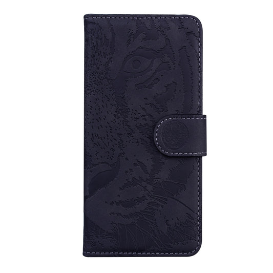 Tiger Embossing Pattern Funda de cuero con t...