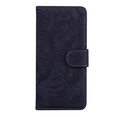 Tiger Embossing Pattern Funda de cuero con t...