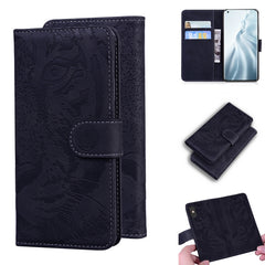 Tiger Embossing Pattern Funda de cuero con t...