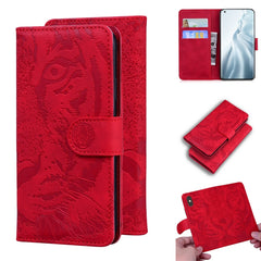 Tiger Embossing Pattern Funda de cuero con t...