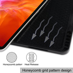 Estuche de cuero de TPU + PU con tapa horizo...