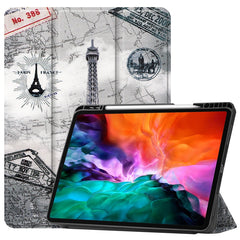 Estuche de cuero de TPU + PU con tapa horizo...