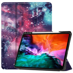 Estuche de cuero de TPU + PU con tapa horizo...