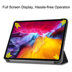 Dibujo coloreado Horizontal Flip PC + Funda ...