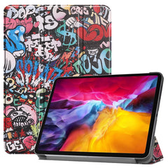 Dibujo coloreado Horizontal Flip PC + Funda ...